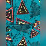 LuLaRoe  Azure Teal Geometric Skirt Photo 2