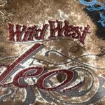 Take Two Clothing WILD WEST RODEO Embellished Scoop Neck 3/4 Sleeve Shirt Top 1X Black Photo 2