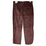 Free People NWT Risk Taker High Rise Straight Corduroy Pants Brown Size 29 Photo 5