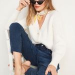 Old Navy NWOT High-Waisted O.G. Straight Ripped Cut-Off Jeans Photo 3