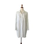 Amazon Shirt Dress V Neck Long Sleeve Loose Casual with Pockets Front Button Photo 10