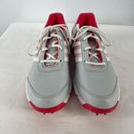 Adidas  Tech Response Soft Spike‎ Golf Shoes in Grey Pink Size 7.5 Photo 4