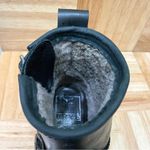 Frye Engineer Shearling Short Black Rubber Coated Waterproof Ankle Boots Size 6 Photo 12