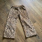SheIn Chettah Print Pajama Bottoms Photo 2