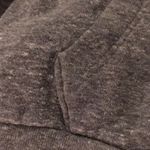 PINK - Victoria's Secret Womens  Gray Black Zip-Up Hoodie Stretchy Size Large Photo 4