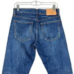 NWT MOUSSY Medium Wash Straight Leg Denim Jeans Whiskering Button Fly Size 26 Photo 9