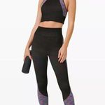 Lululemon  love revealed high neck bra crop top black rainbow Photo 9