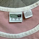 Puma  Classic Crop Top Pink White XL Sporty Athleisure Photo 6