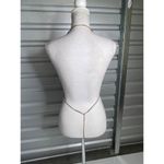 8 Other Reasons Fringe Bra Top Gold Womens Size OS Photo 7