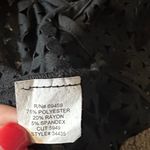 J Valdi Women’s Black Eyelet Dress 3/4 Sleeves Size M Size M Photo 5