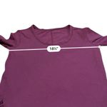 Lululemon  Purple Long Sleeve Scoop‎ Neck High Split Hem Shirt Sz S Photo 5