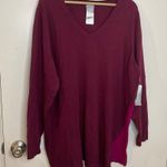 Chico's Chico’s Tunic Colorblock Asymmetrical Sweater XXL Photo 1