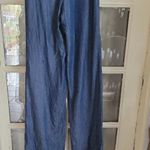 Elevenses Anthropologie   Blue Denim Jumpsuit Size 6 Photo 4
