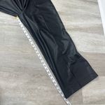 NEW Ripley Rader Black Vegan Leather Straight Leg Pant: Cropped Size 3 (Medium) Photo 9