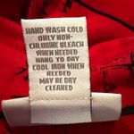 Soft Surroundings  Asian Lantern Print Asymmetrical Hem Wrap Tunic Women's M Red Photo 6