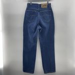 Lee Vtg  Jrs Size 9P Petite 26 Jeans 80s Tapered Leg High Rise Rigid Denim Riders Photo 4