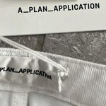 A_Plan_Application High Waist Bootcut Jeans Optical White, Size 26, NWT SOLD OUT Photo 11