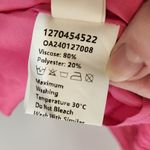 Commense Halter Neck Twist Front Maxi Dress Plisse Sleeveless Pink Size Small Photo 7