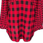 BeachLunchLounge  Emery Crimson Tide Red and Black Button Down Shirt Size XS Photo 7