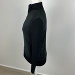 Carolyn Taylor  Black Fleece Sweater Size S NWT Photo 2