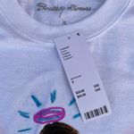 Urban Outfitters  Britney Spears White Boxy Crop Tee Photo 3