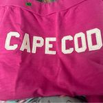 Soft As A Grape Cape Cod SPELLOUT mini Skirt PINK XL Casual Stretch Drawstring Y2K BEACH RESORT Photo 3