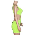 Lovers + Friends  In My Moment Mini Dress, Neon Green, Small Photo 8