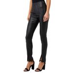 Steve Madden  Anastasia Leggings in Black XSmall Womens Vegan Faux Leather Pants Photo 2