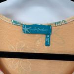 Fresh Produce  Tropical Beachy Tank Dress Womens Small Orange Floral Print Cotton Photo 3