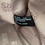 Michael Kors Kellen Taupe Gray Shoulder Bag Gold Hardware EUC. Photo 9