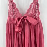 Victoria's Secret  Babydoll Nightgown Size Small Rose Pink Lingerie Intimates Photo 7