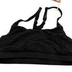 SKIMS Black Onyx Black Racerback Bralette Sports Bra New with tags Size Small Photo 0
