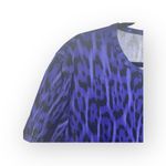 Just Cavalli  𖤐 Heritage Jaguar Print T Shirt 𖤐 Purple 𖤐 XL 𖤐 Women’s XXL 𖤐 Photo 6