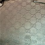 Gucci Black GG Mono Belted Shoulder Bag Bucket Tote, Silver Hardware Photo 11