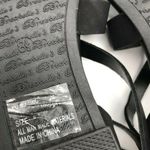 breckelle's  Womens Sandals Strappy Ankle Strap Faux Leather Buckle Black 8.5 Photo 4