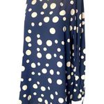 Nygard Polka Dot Bell Sleeve Shift
Dress Navy Blue White Size S Photo 1