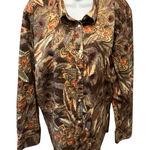 Ralph Lauren Lauren Blouse Shirt
Women's 3X Western Feathers Native Southwest Photo 0