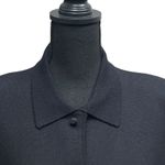 Valerie Stevens Vintage  Cardigan Sz Large Black 100% Merino Wool Granny Sweater Photo 1