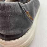 Hey Dude  Size 10 Wendy Chambray Off Black Comfort Loafer Shoes Lightweight Women Photo 8