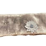 JACK NWT Murphy Kingston Town Headband M-L Day Gray Fleece Floral Winter Modern Photo 0