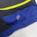 Athleta Blue and Green Push The Limit Sports Bra W1274 Sz XL Photo 4