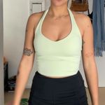 Lululemon  green halter top in a size 0 Photo 0