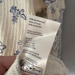 We The Free  Clover Thermal Ivory Combo Blue Flowers Long Sleeve Small Floral Photo 5