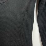 H&M Rib knit black long sleeve dress NWT Photo 5