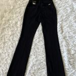 INC  Women’s Novelty Denim Stretch bootleg in deep black size 0P Photo 9