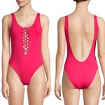 ONIA  Bridget One-Piece‎ Swimsuit Geranium Medium Photo 1