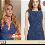 Diane Von Furstenberg  Yvette Painted Tweed Dress Size 6 Photo 1