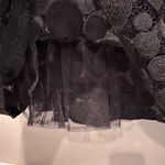 Tracy Reese Anthropologie Black Raffia Circle Lace Midi Skirt Sz 4 Photo 10