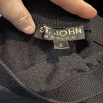 St. John  Basics Women Knit Stretch‎ Skirt Size 6 Black Midi Pencil Photo 2