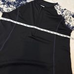 Cacique  Lane Bryant Long Sleeve Half Zip Rash Guard Swim Top 22/24 Photo 5